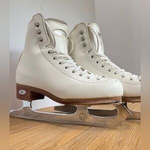 Reidell TS John Wilson Coronation ACE Blades Ice Figure Skates, Size 2-N-J0